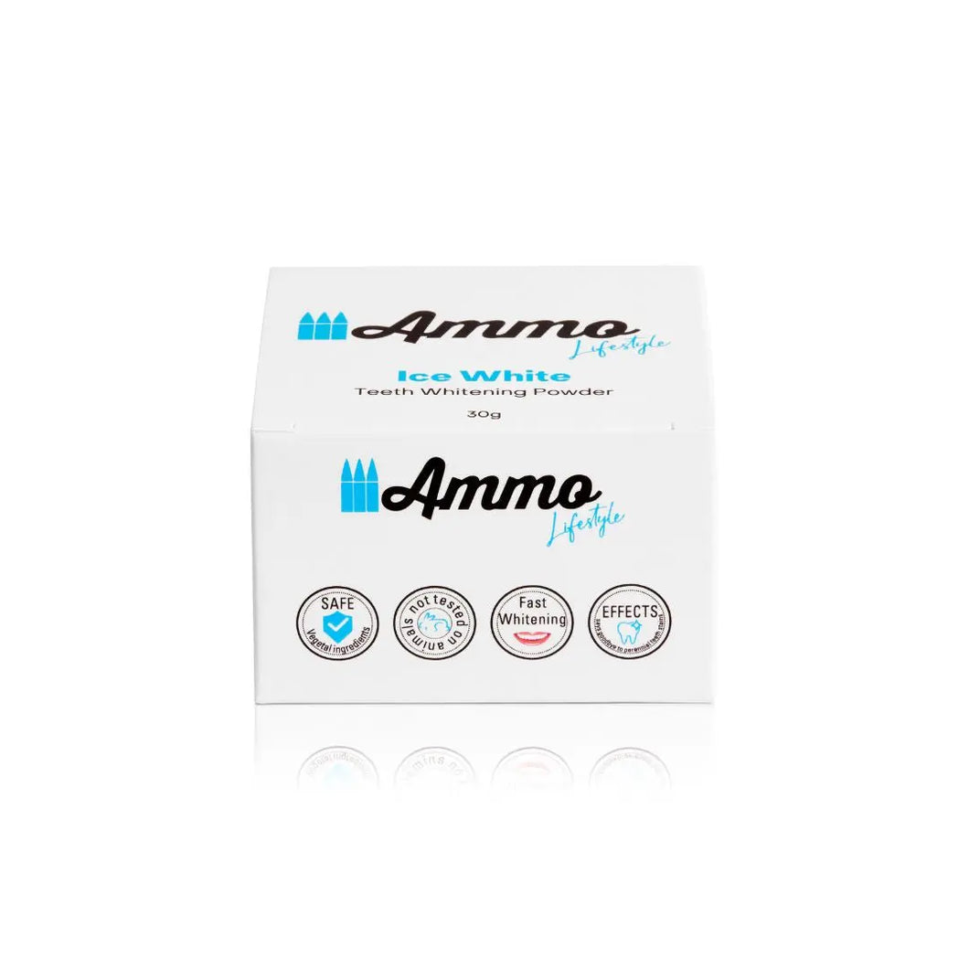 ICE WHITE - Teeth Whitening Ammo LifeStyle