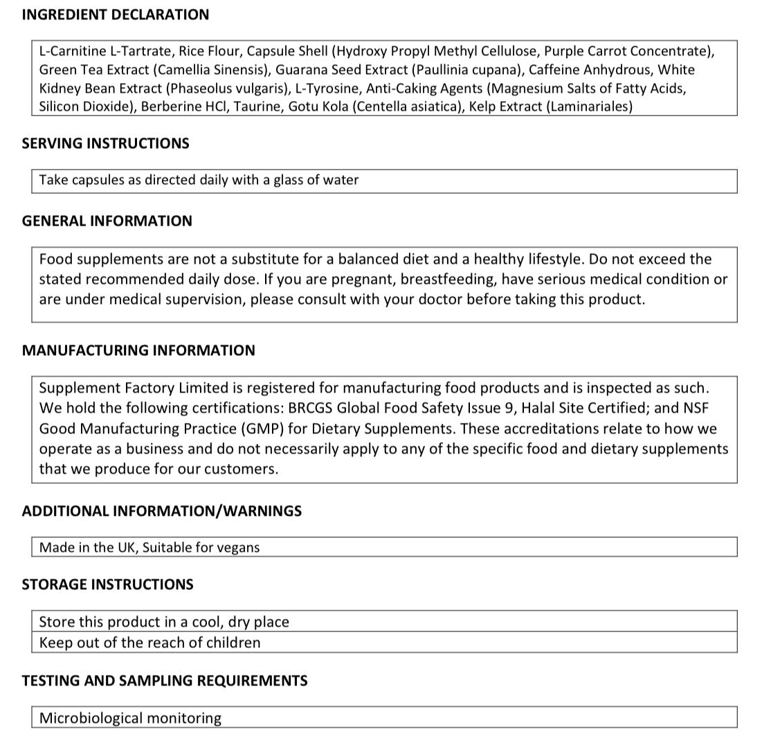 Ammo Fat Burner Plus